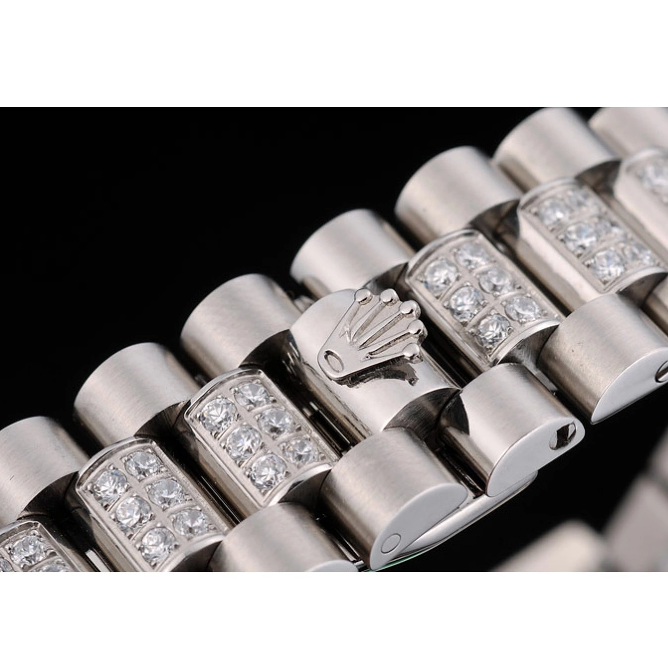 Good Copy Rolex Watches Bracelet Stainless DayDate Diamond 41986 Plated Plated Dial Steel Diamond Rolex 0727